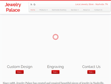 Tablet Screenshot of jewelrypalacetn.com